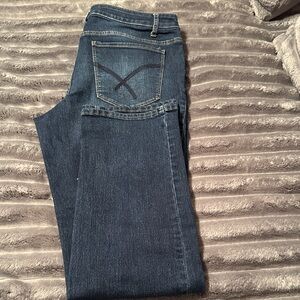 Christopher & Banks Dark Blue Straight Leg Jeans
